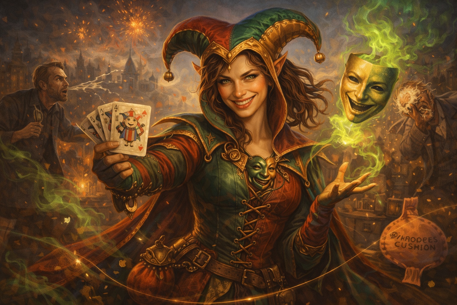 Tixa Tixa, Goddess of Mischief and Disguise